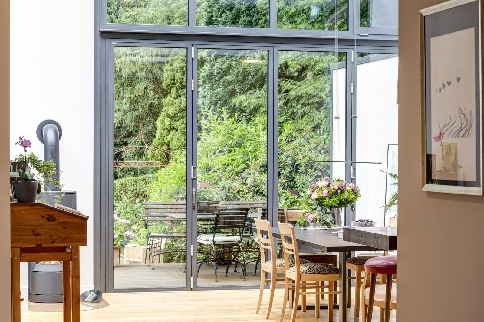 Nová zimní zahrada a koupelna pro rodinný dům