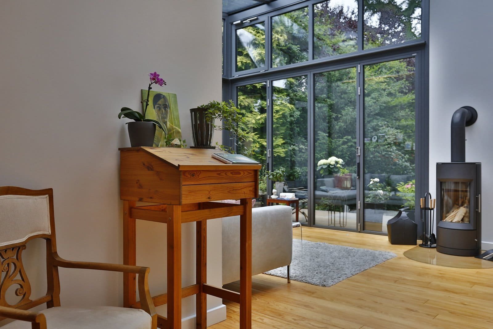 Nová zimní zahrada a koupelna pro rodinný dům