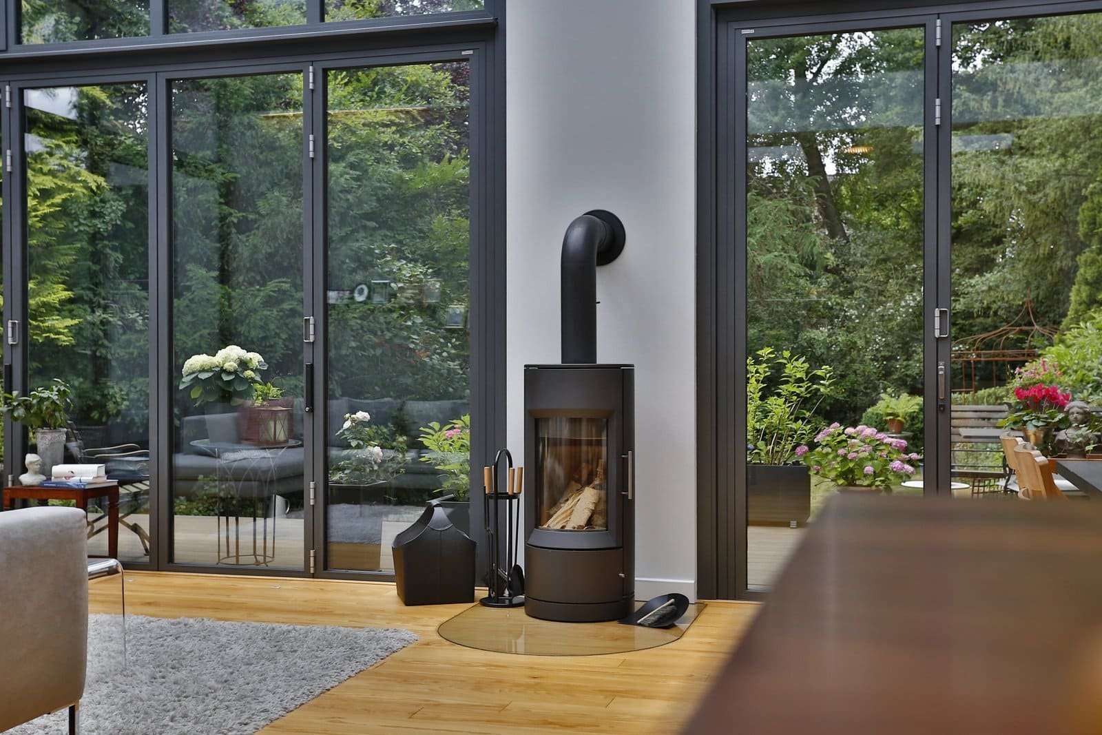 Nová zimní zahrada a koupelna pro rodinný dům