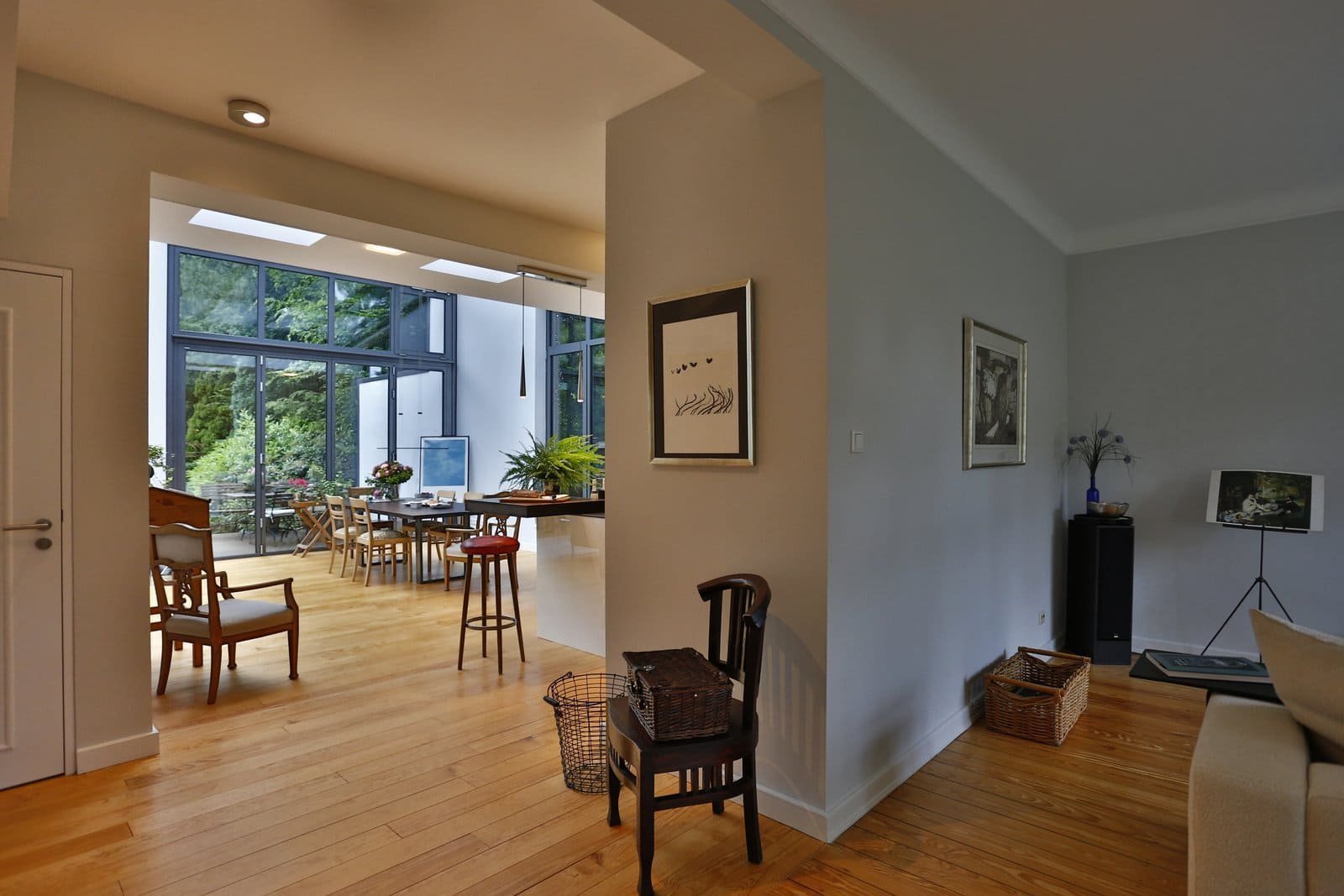 Nová zimní zahrada a koupelna pro rodinný dům