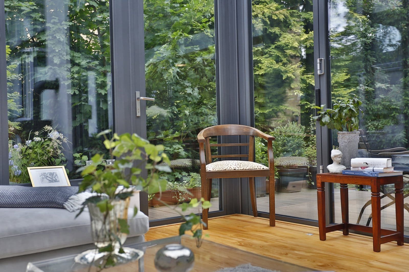 Nová zimní zahrada a koupelna pro rodinný dům