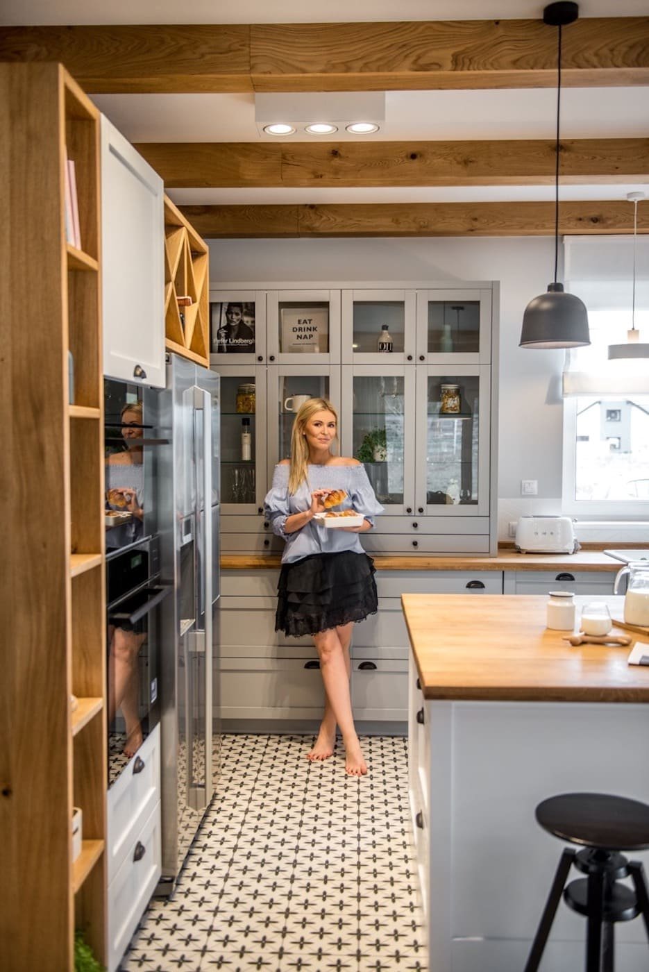 Nový domov v eklektickém stylu s nádechem Skandinávie