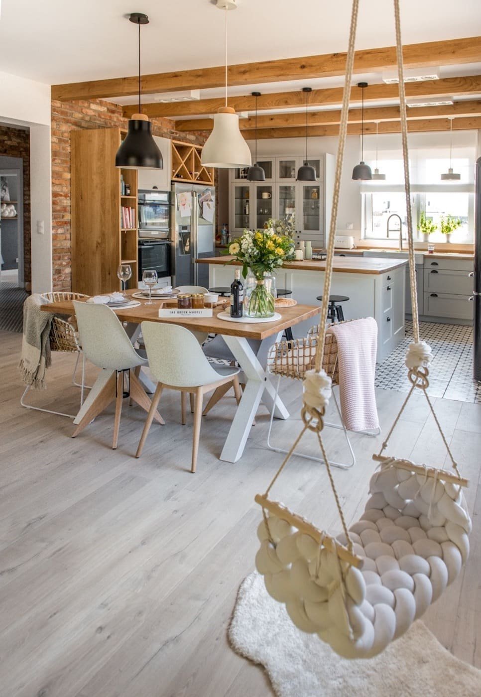 Nový domov v eklektickém stylu s nádechem Skandinávie