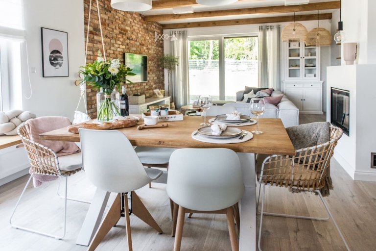 Nový domov v eklektickém stylu s nádechem Skandinávie