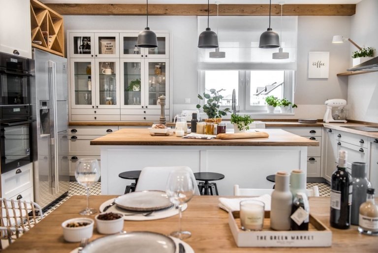 Nový domov v eklektickém stylu s nádechem Skandinávie