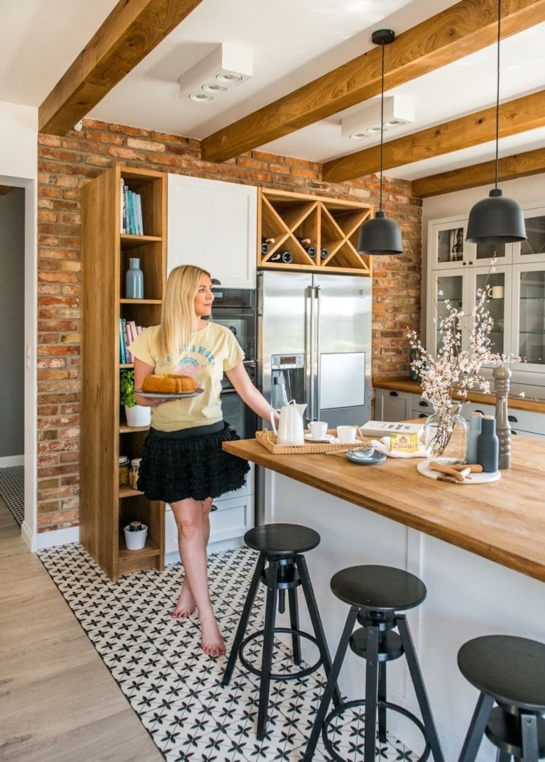 Nový domov v eklektickém stylu s nádechem Skandinávie