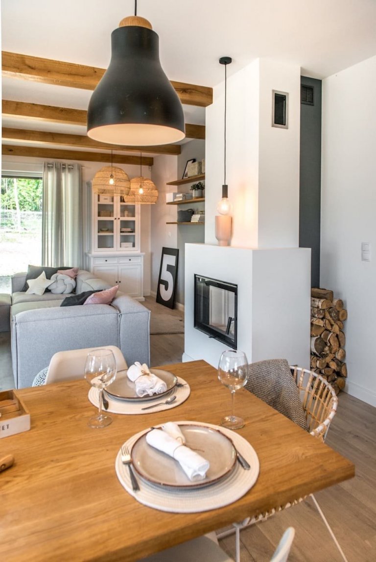 Nový domov v eklektickém stylu s nádechem Skandinávie