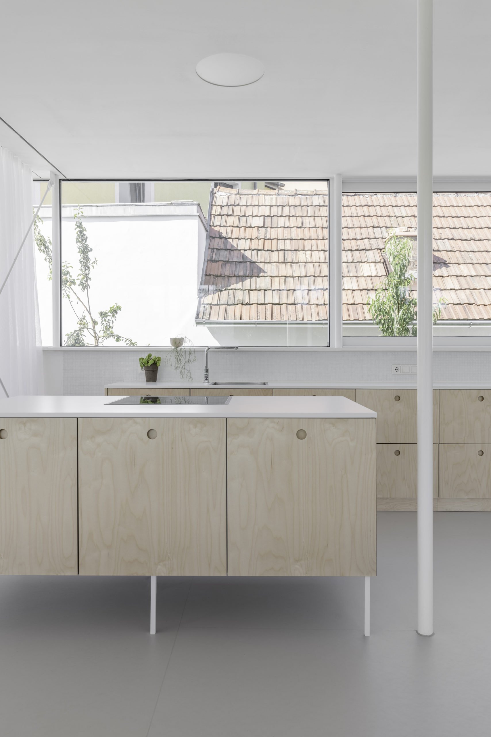 Obytný pavilon s ateliérem