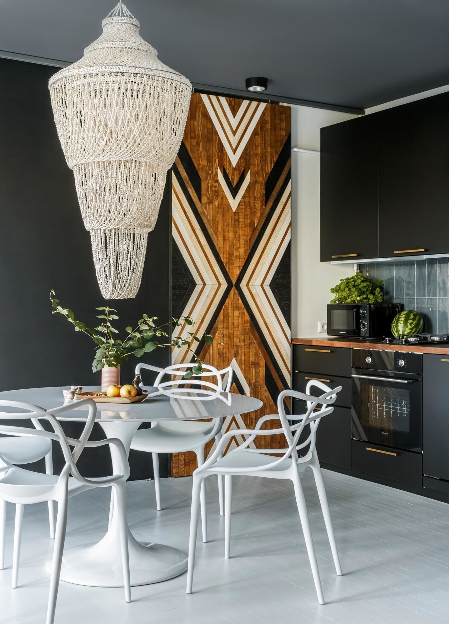 Okouzlující interiér v boho, glamour a botanical stylu