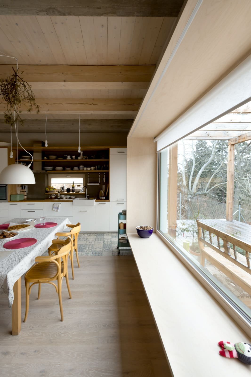 Originální dům na svažitém pozemku