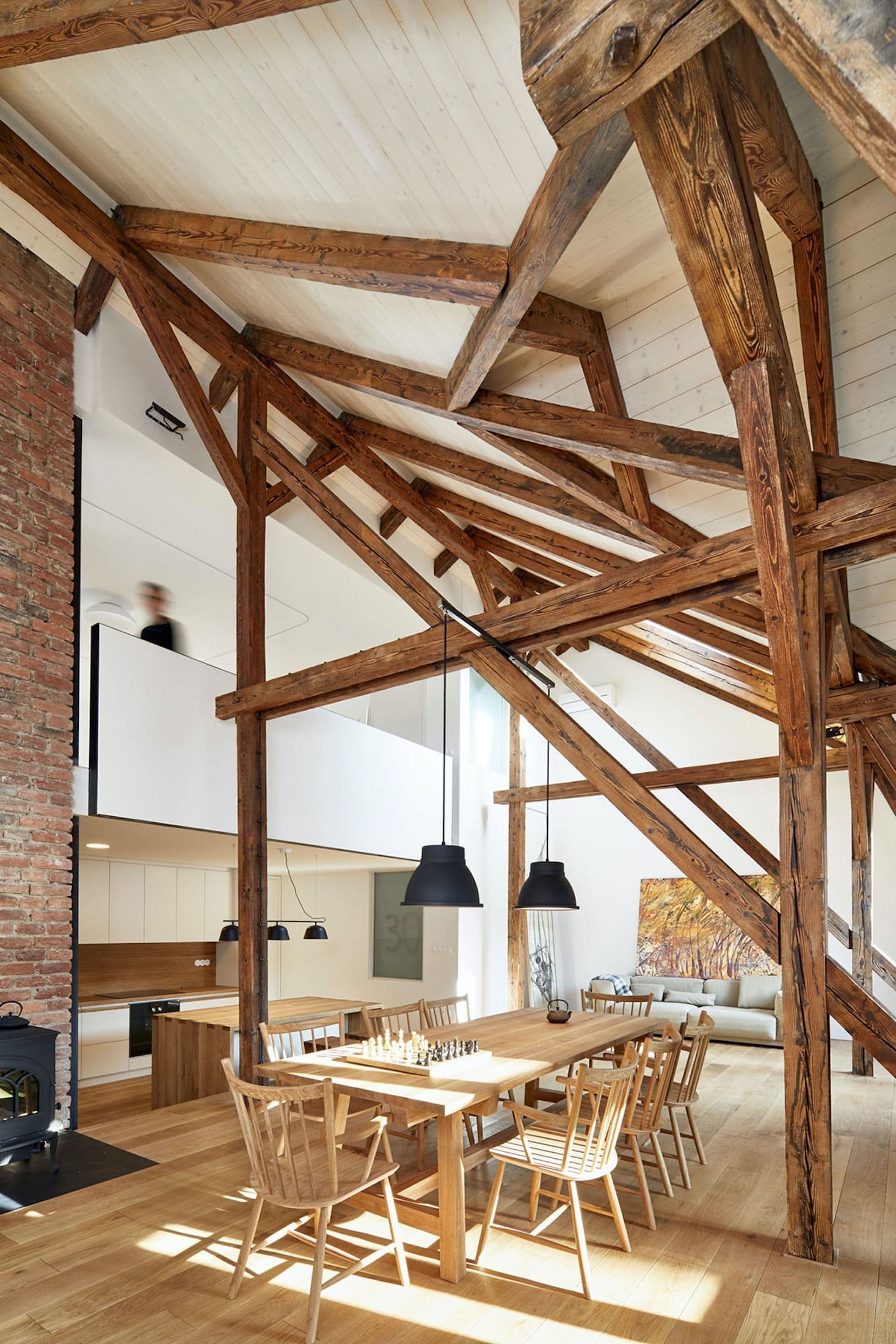 Originální podkrovní bydlení na Vinohradech