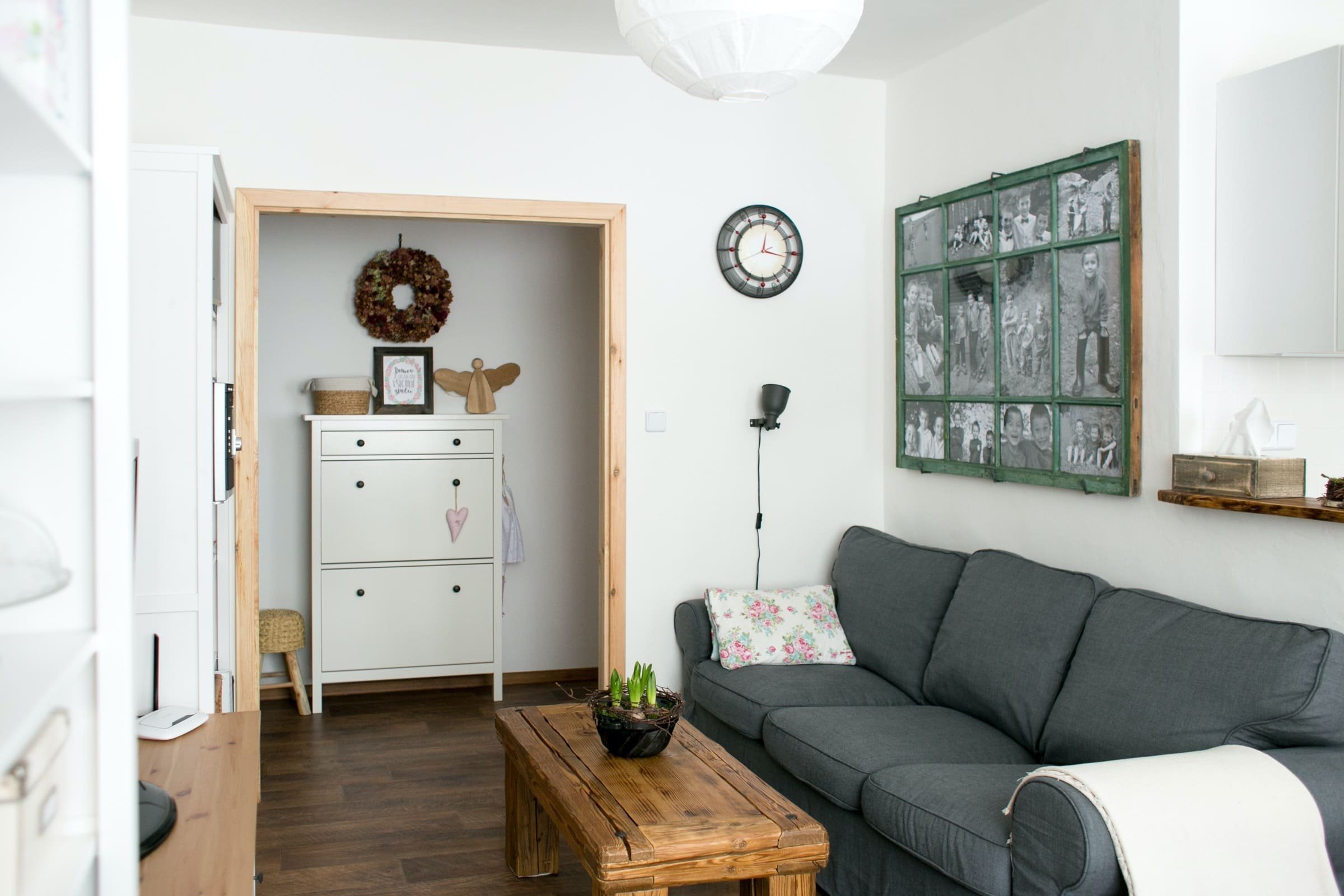 Panelákový byt v chalupářském stylu