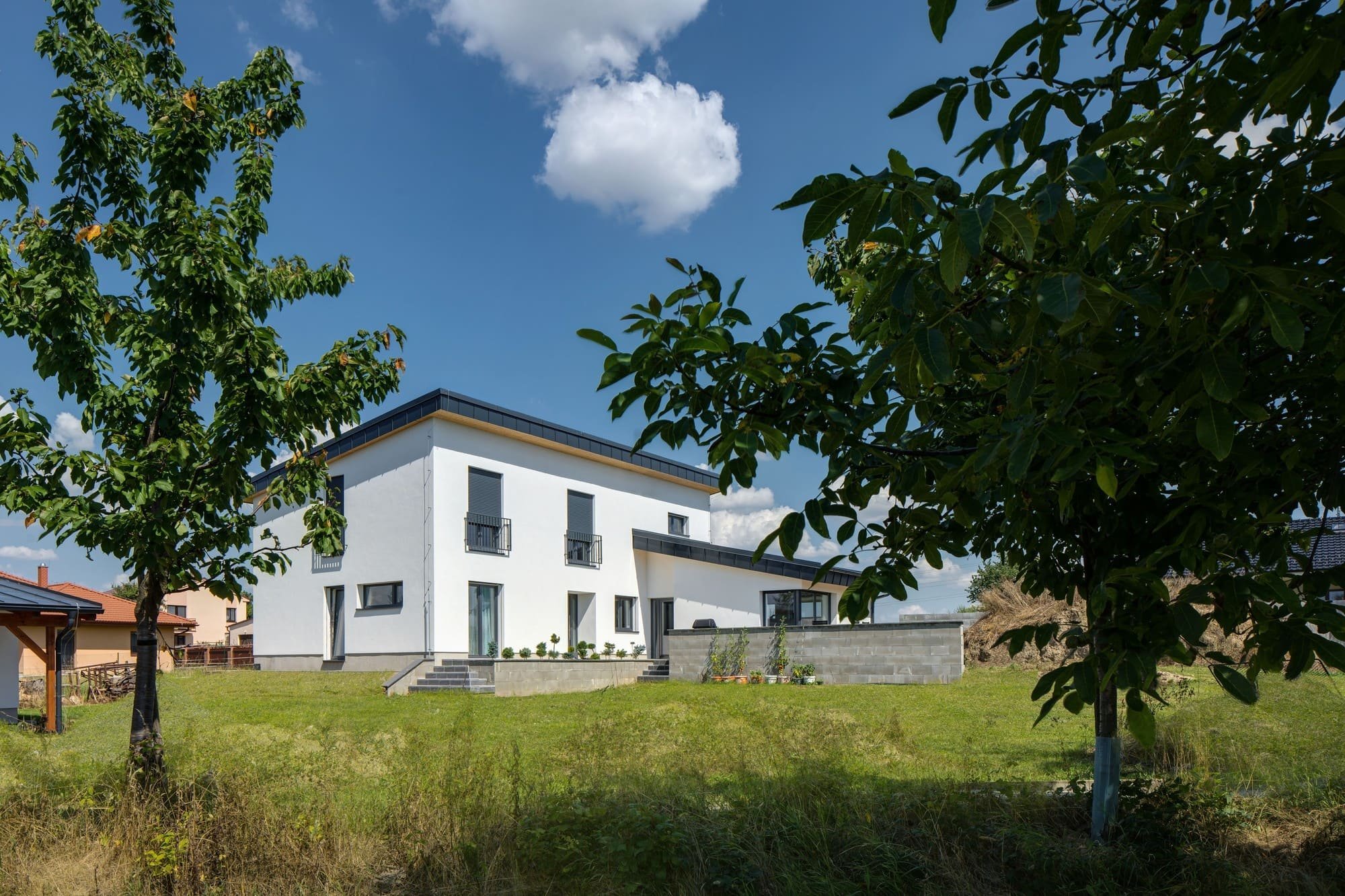 Pasivní dům na kraji jihočeské obce