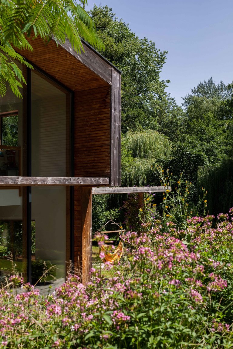 Pasivní dům plný světla a výhledů do zahrady