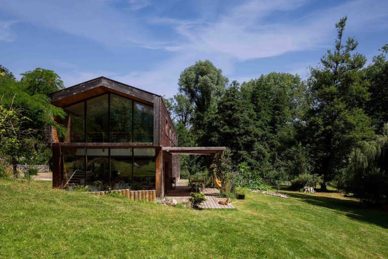 Pasivní dům plný světla a výhledů do zahrady