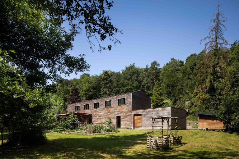 Pasivní dům plný světla a výhledů do zahrady