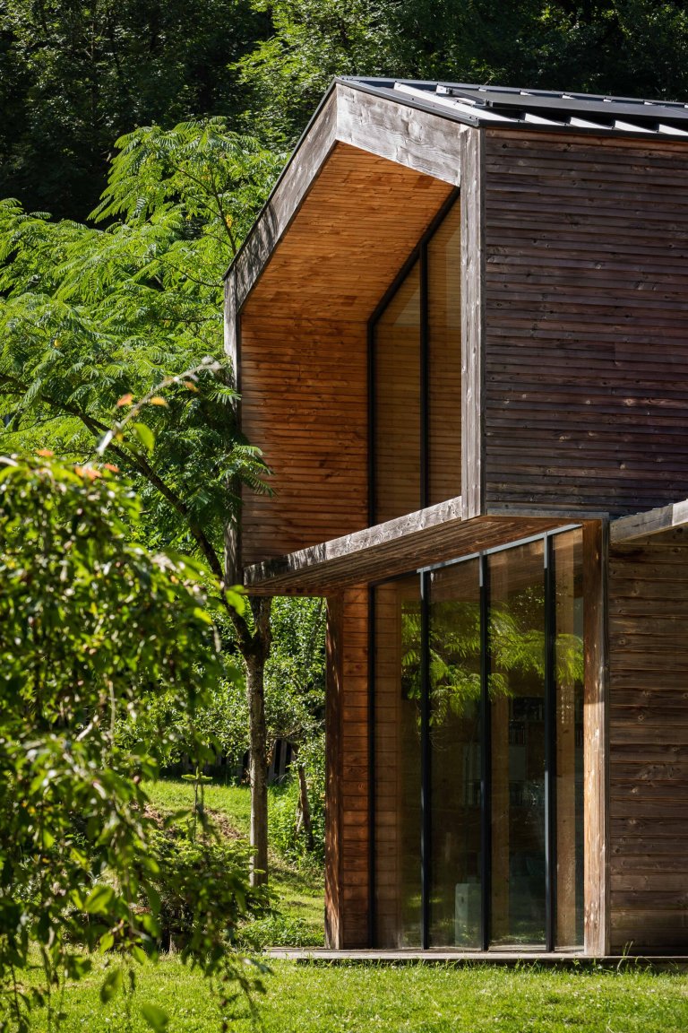 Pasivní dům plný světla a výhledů do zahrady