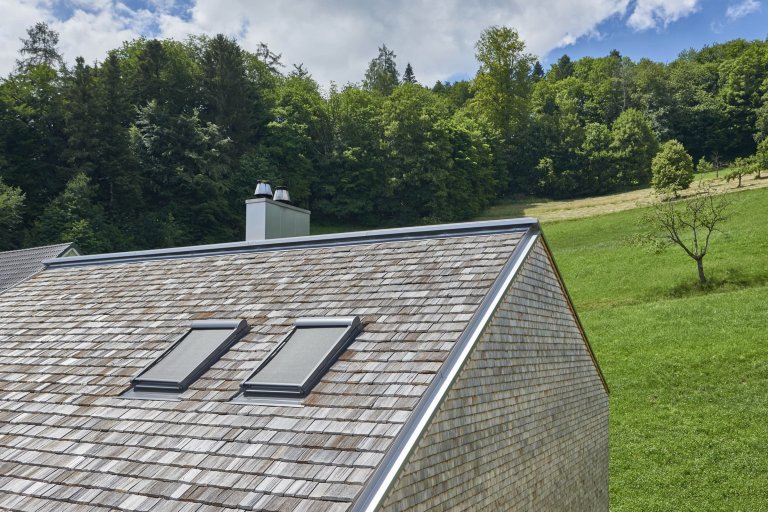 Pasivní rodinný dům ve strmém svahu