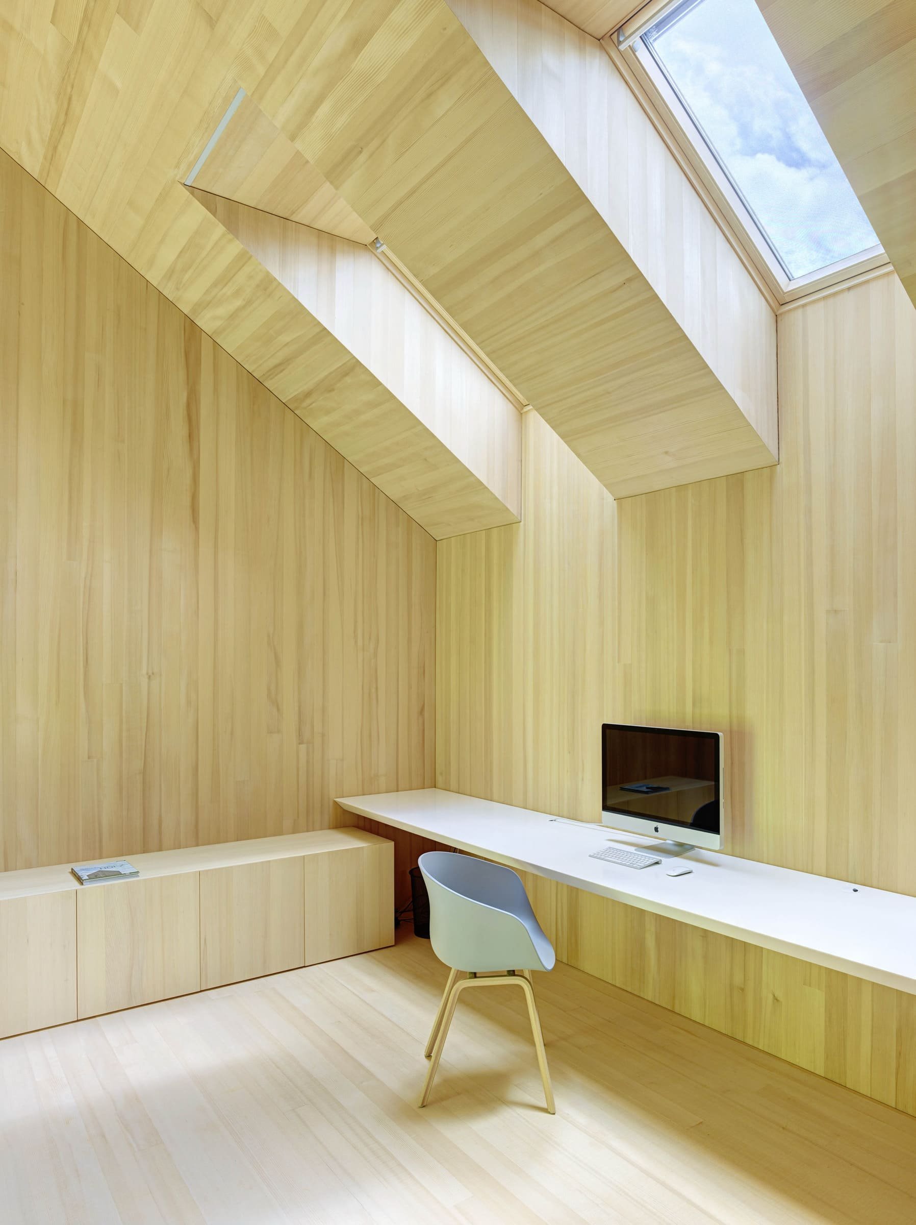 Pasivní rodinný dům ve strmém svahu