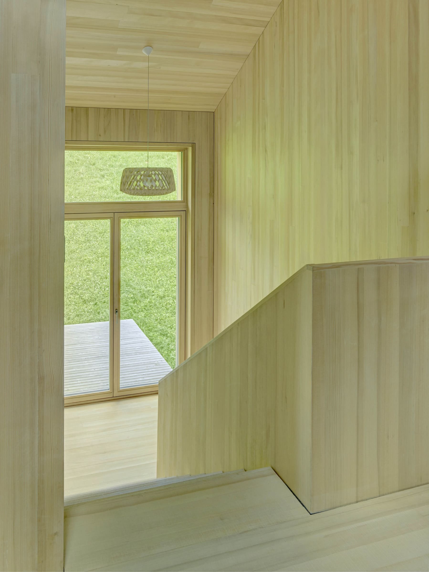 Pasivní rodinný dům ve strmém svahu