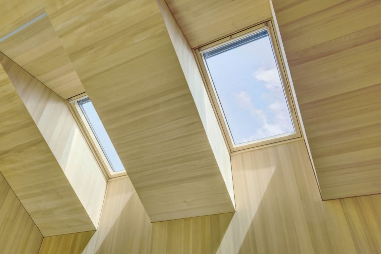 Pasivní rodinný dům ve strmém svahu