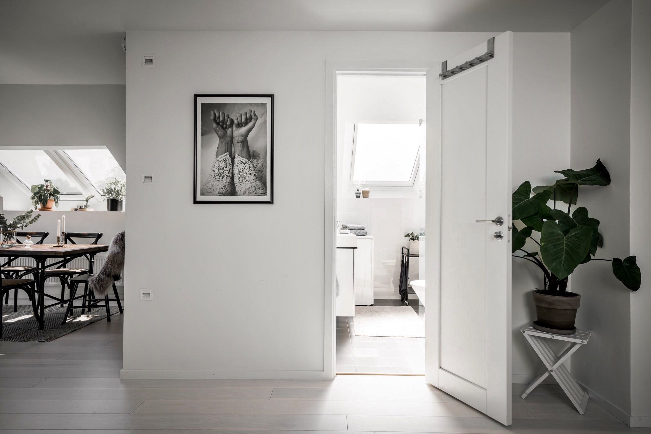 Podkrovní byt ze severu