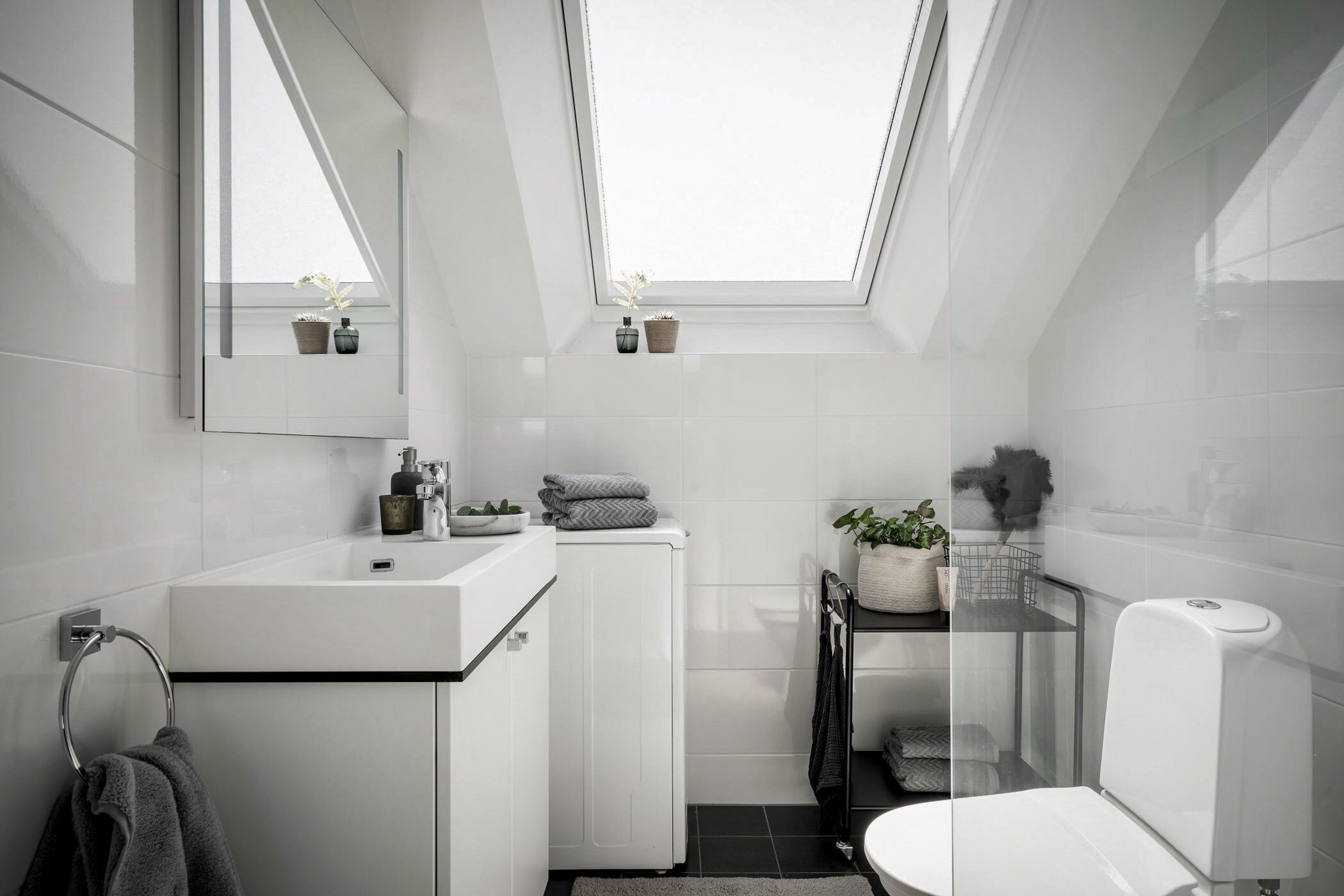 Podkrovní byt ze severu