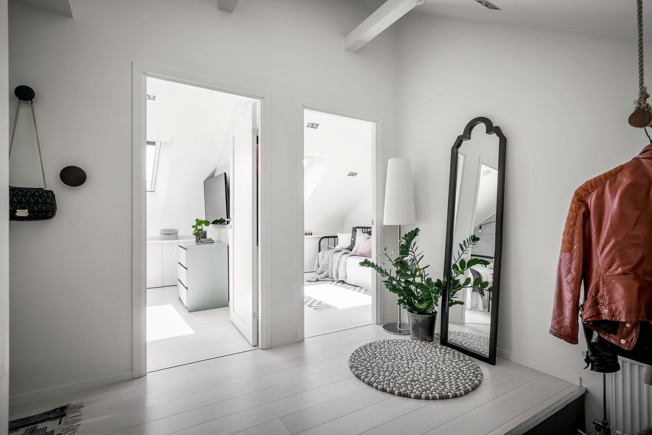 Podkrovní byt ze severu