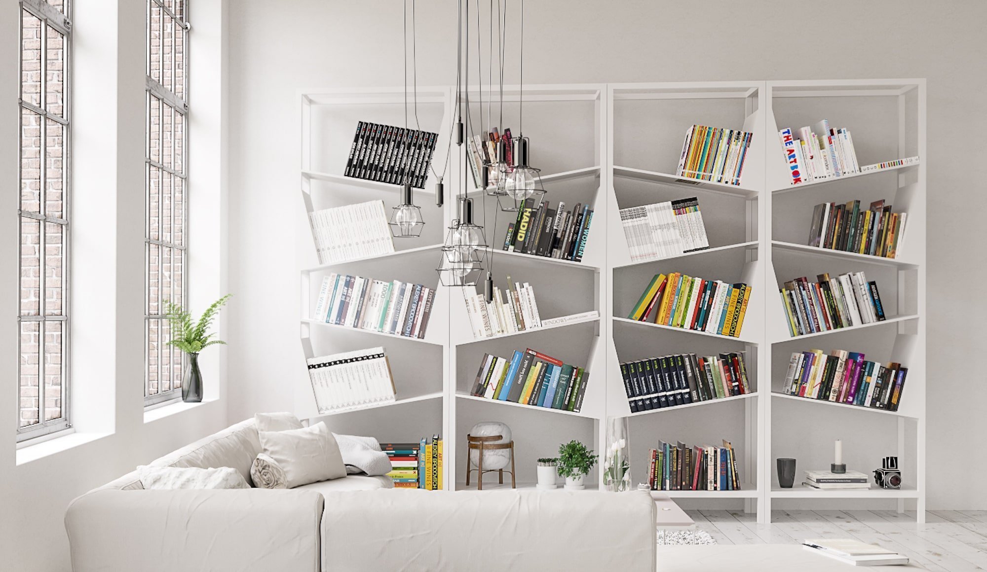 Police na knihy jako výstřelek designérů