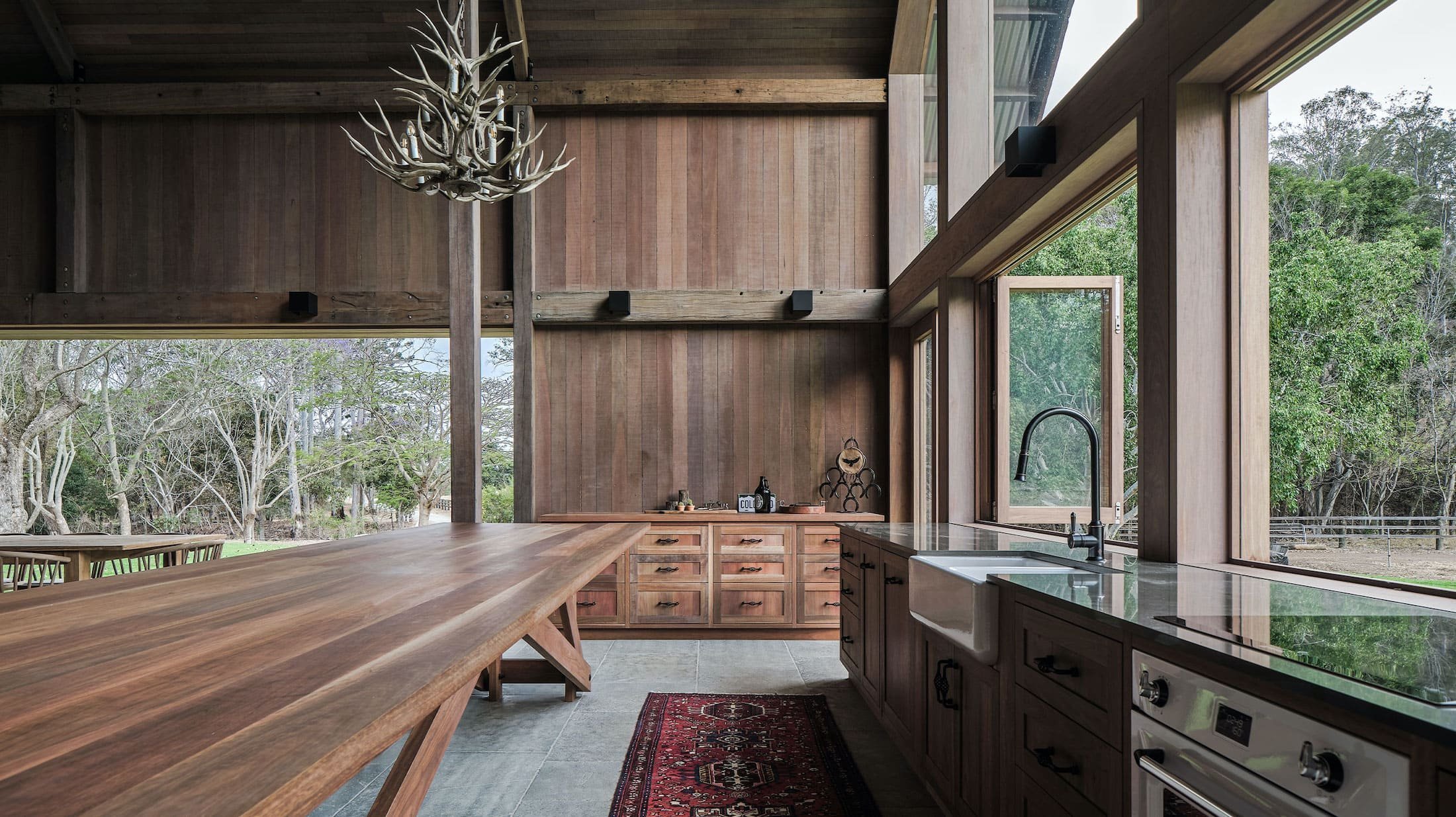 Povedená rekonstrukce stodoly v Brisbane