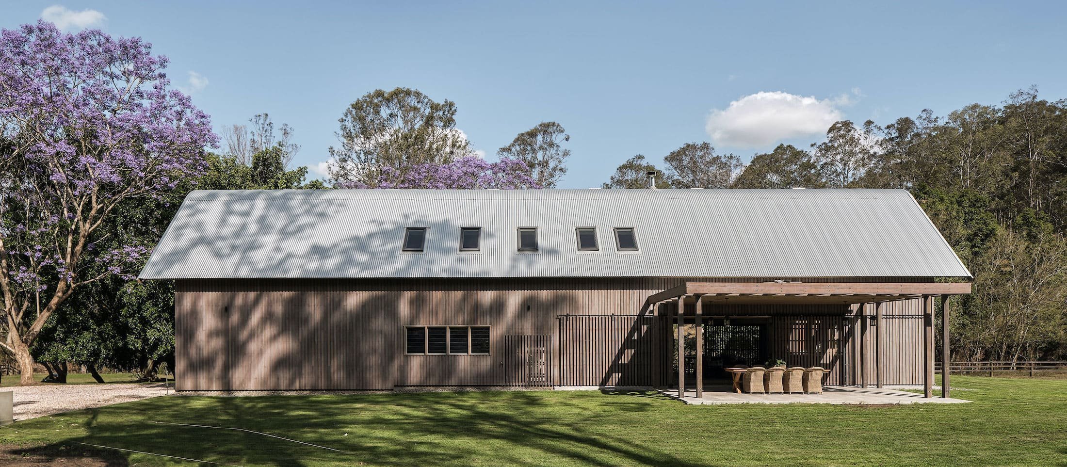 Povedená rekonstrukce stodoly v Brisbane