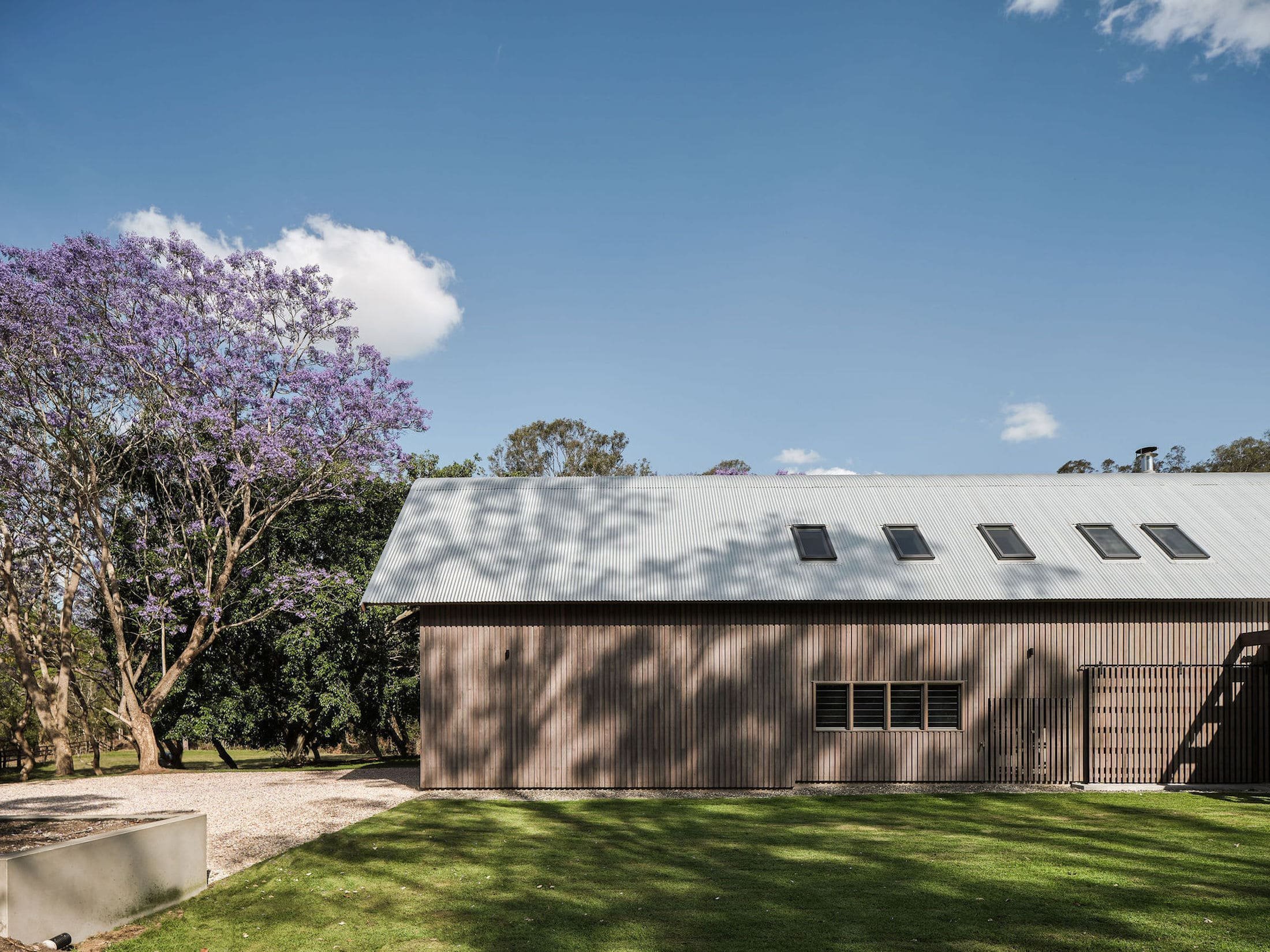 Povedená rekonstrukce stodoly v Brisbane