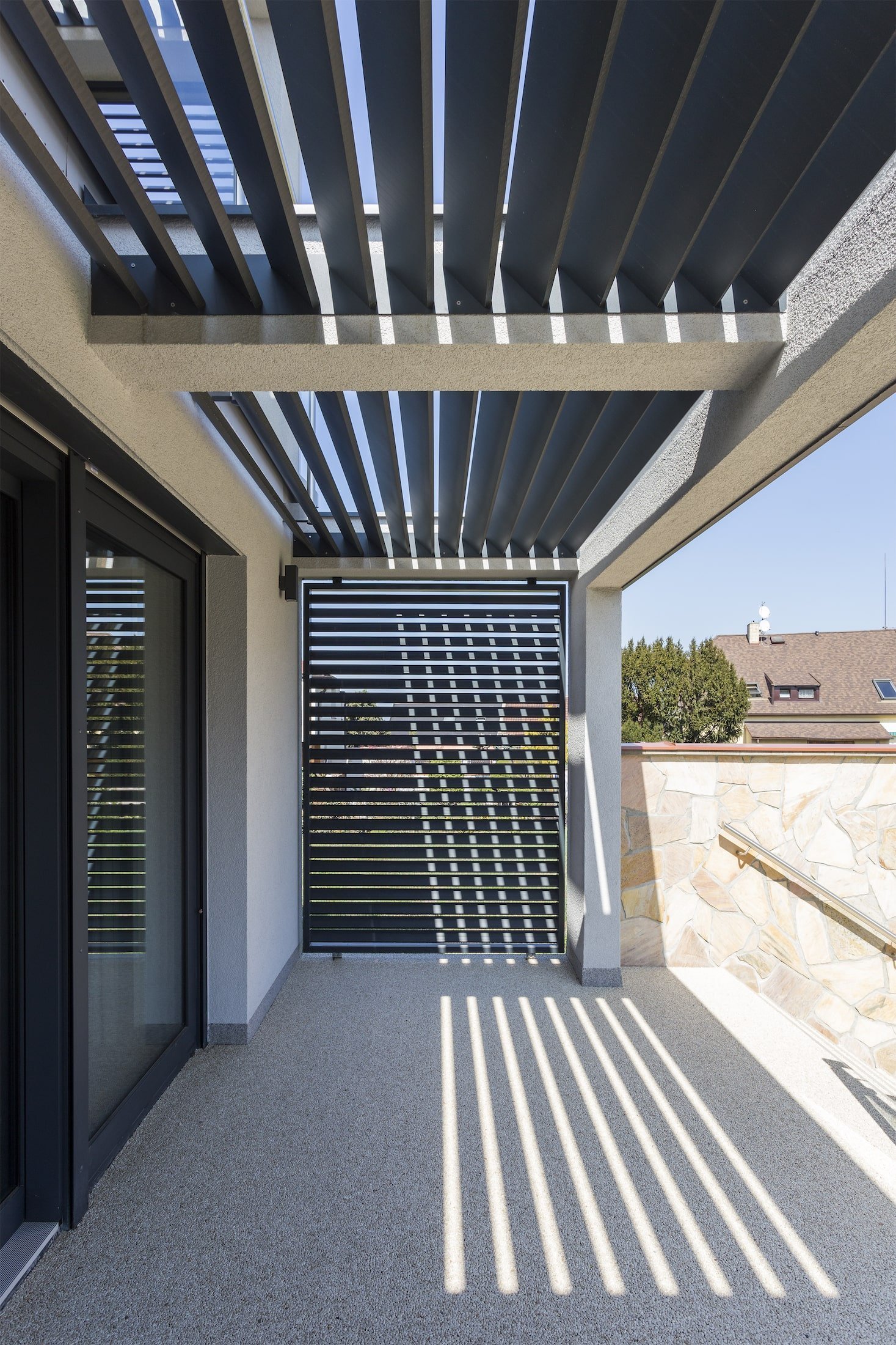 Pražský rodinný dům s dotekem Středomoří