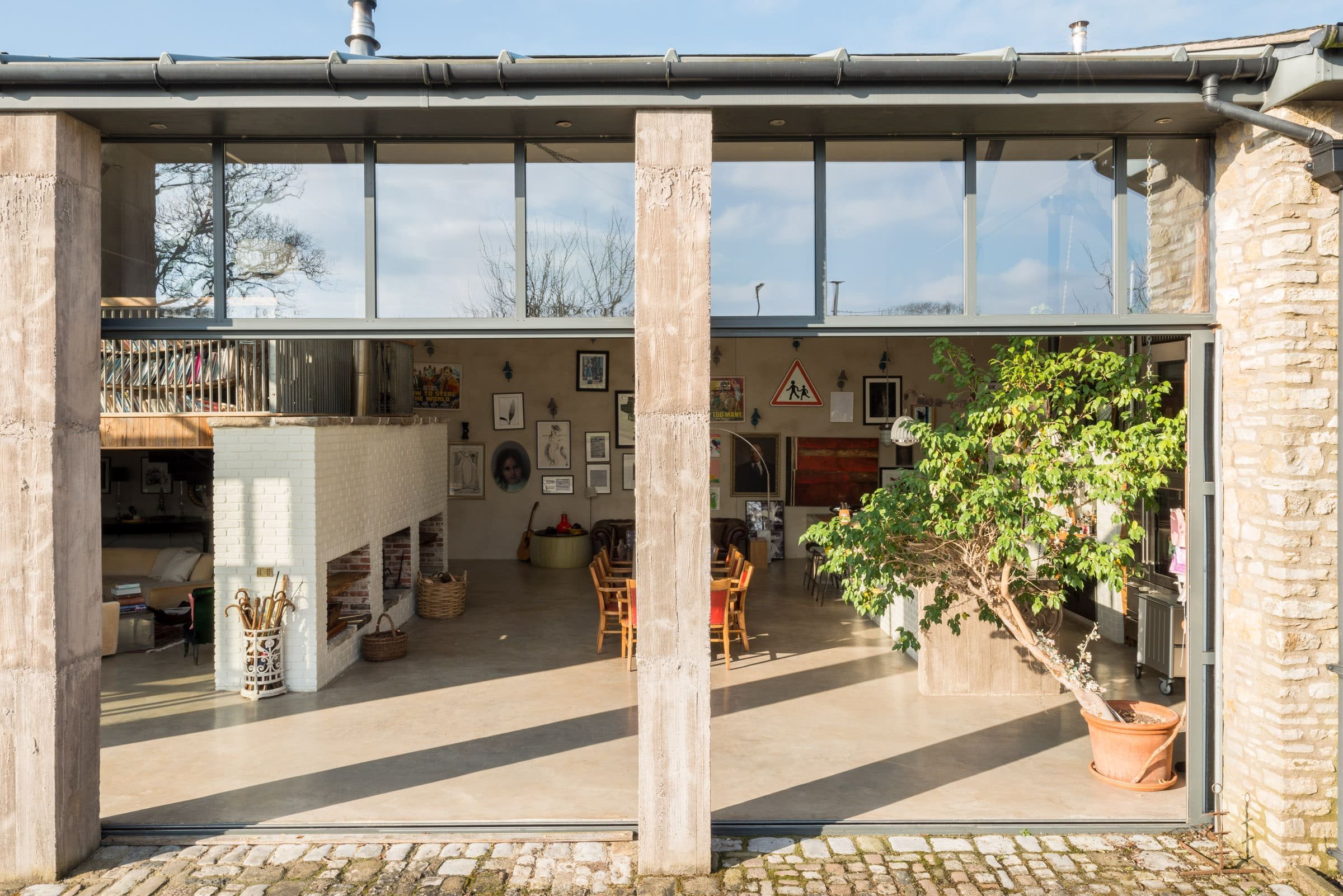 Přestavba stáje na nádherné bydlení