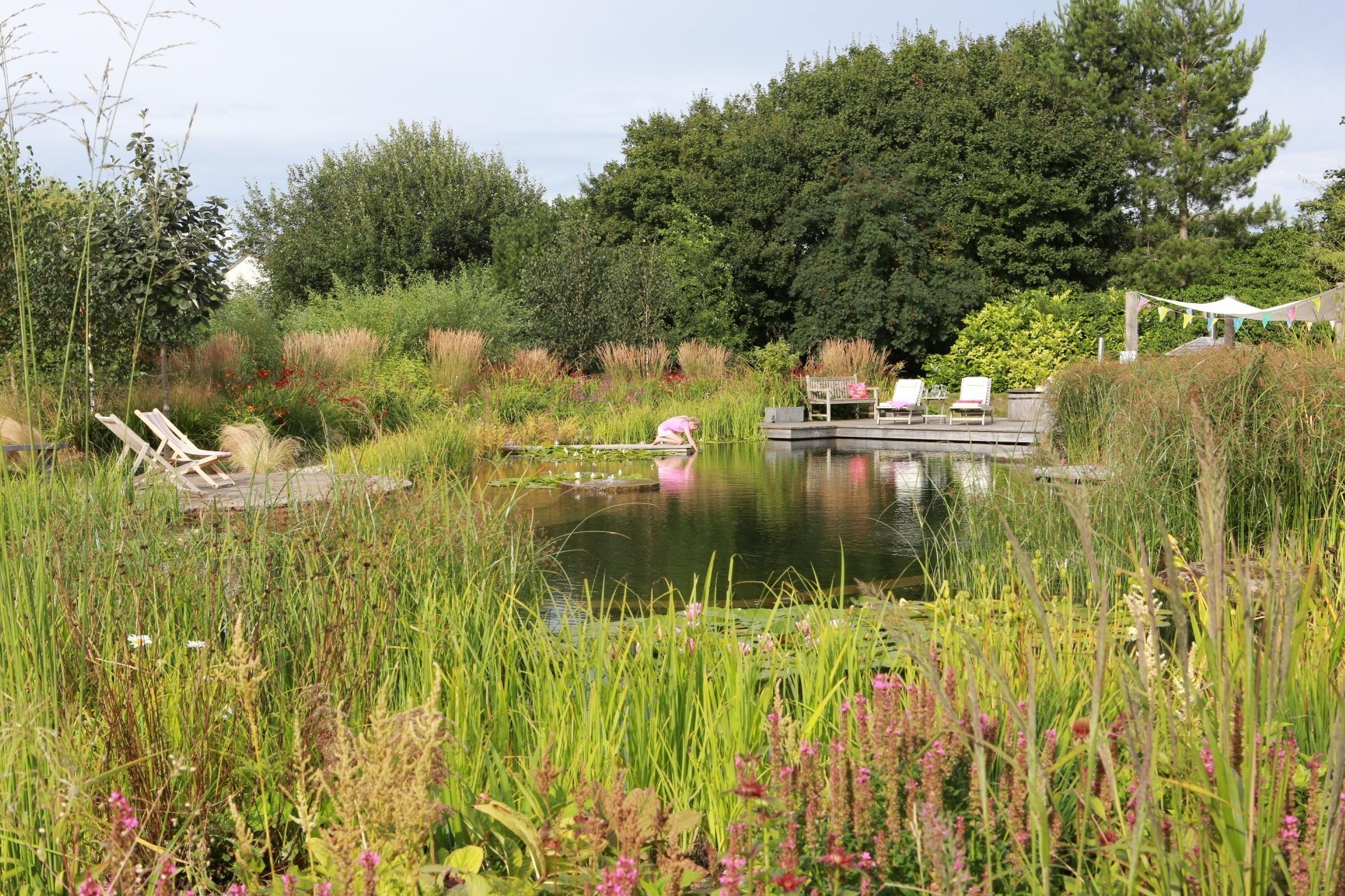 Přírodní koupací jezírko – kouzelný biotop bez chemie