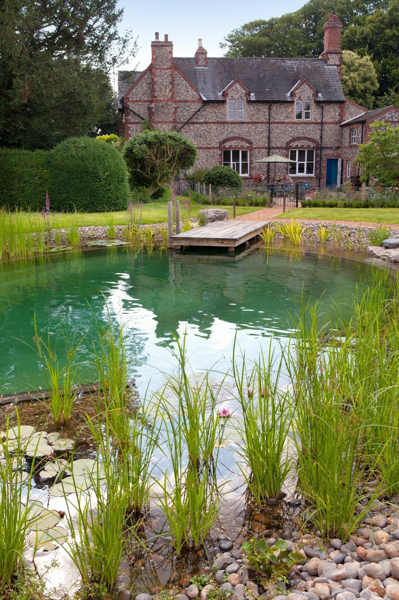 Přírodní koupací jezírko – kouzelný biotop bez chemie