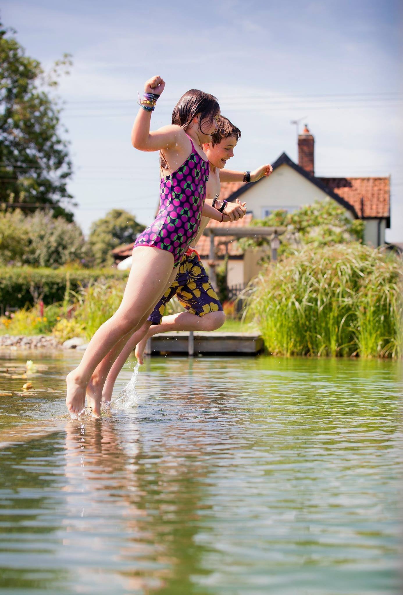 Přírodní koupací jezírko – kouzelný biotop bez chemie