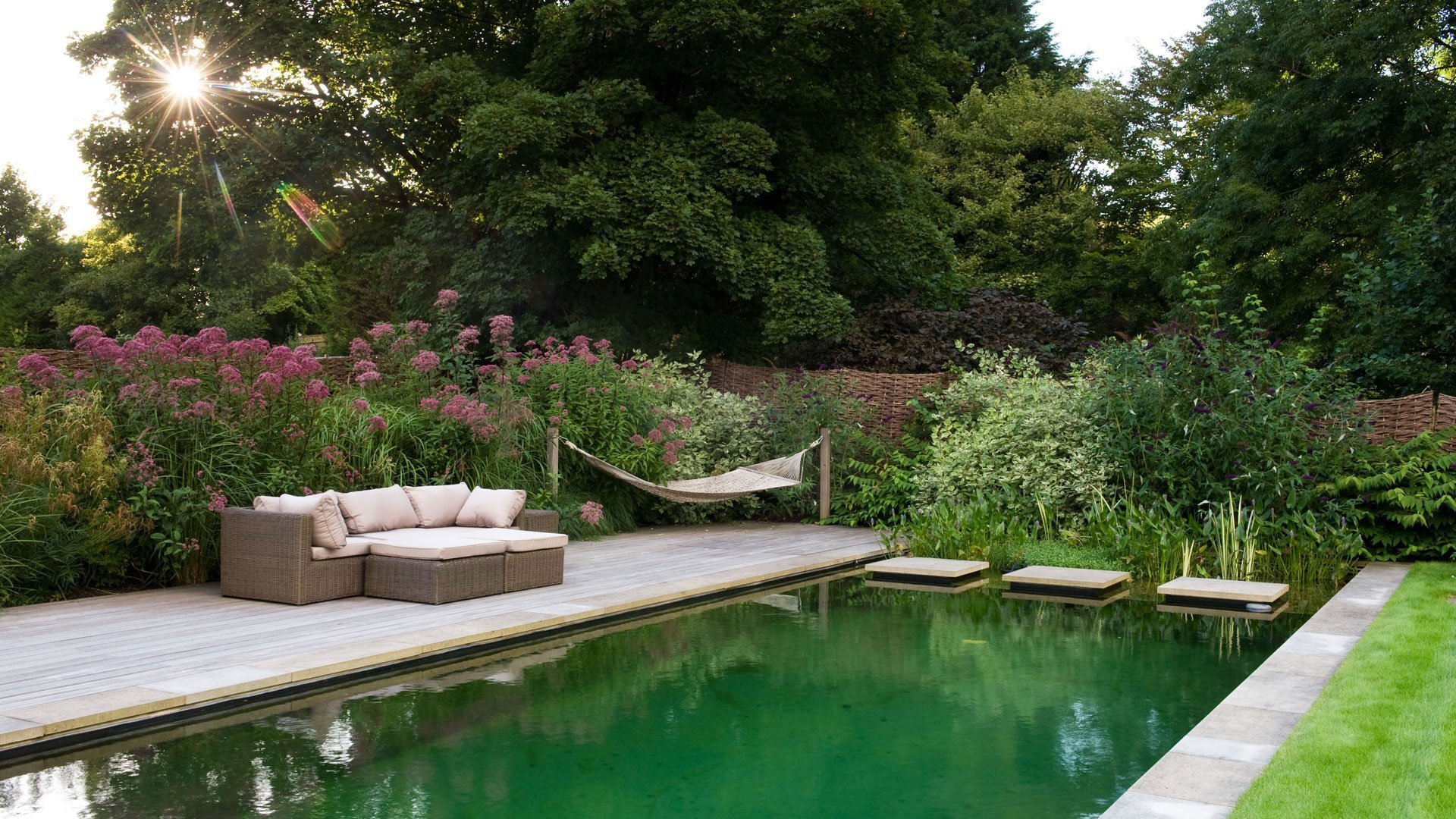 Přírodní koupací jezírko – kouzelný biotop bez chemie