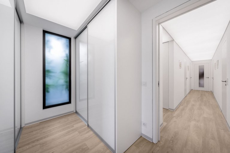 Přízemní dům se zimní zahradou