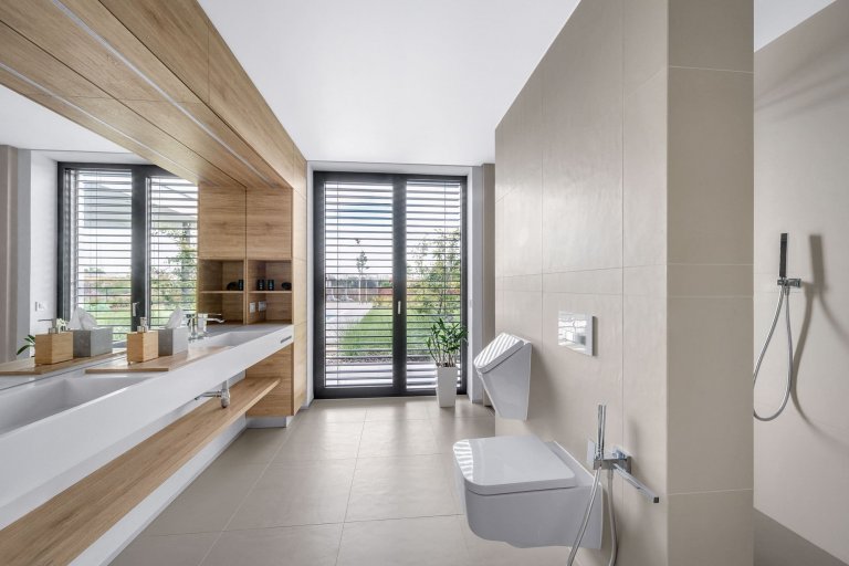 Přízemní dům se zimní zahradou