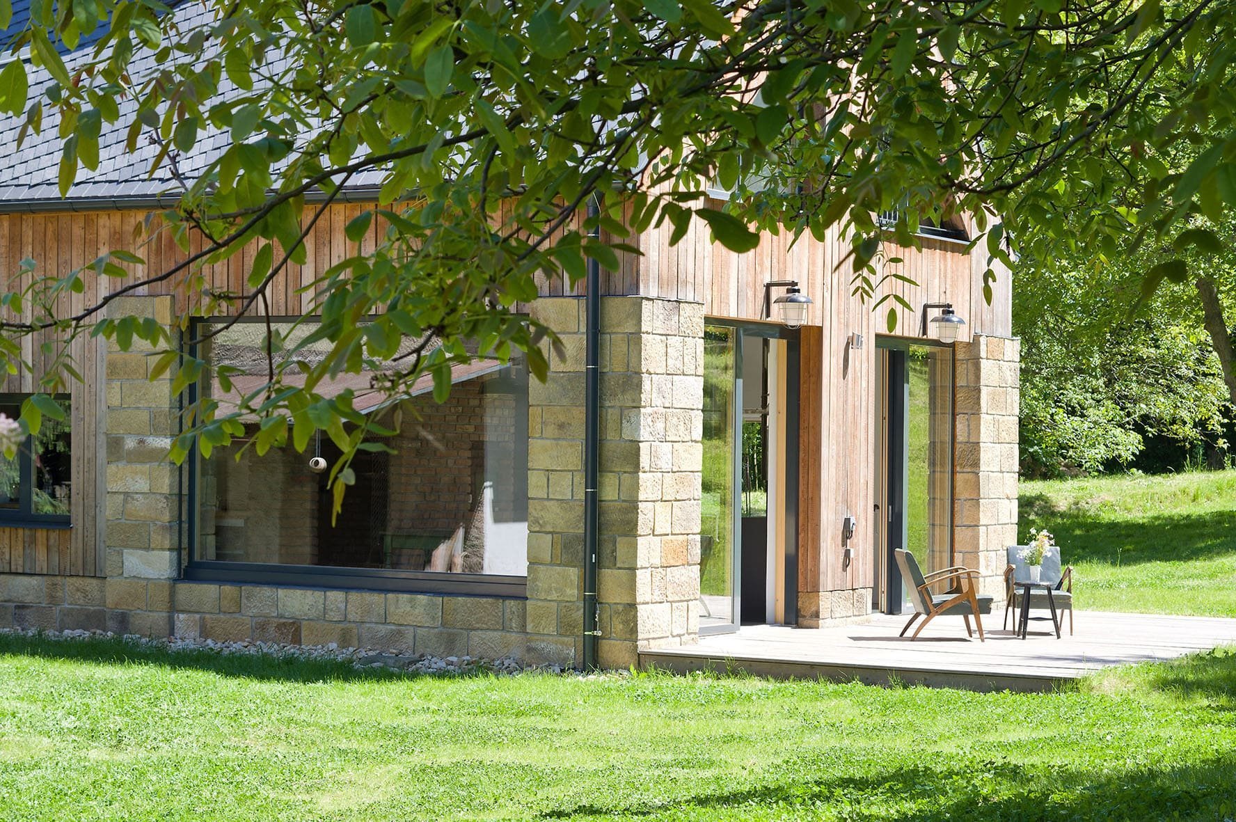 Proměna stodoly ve stylový rodinný dům