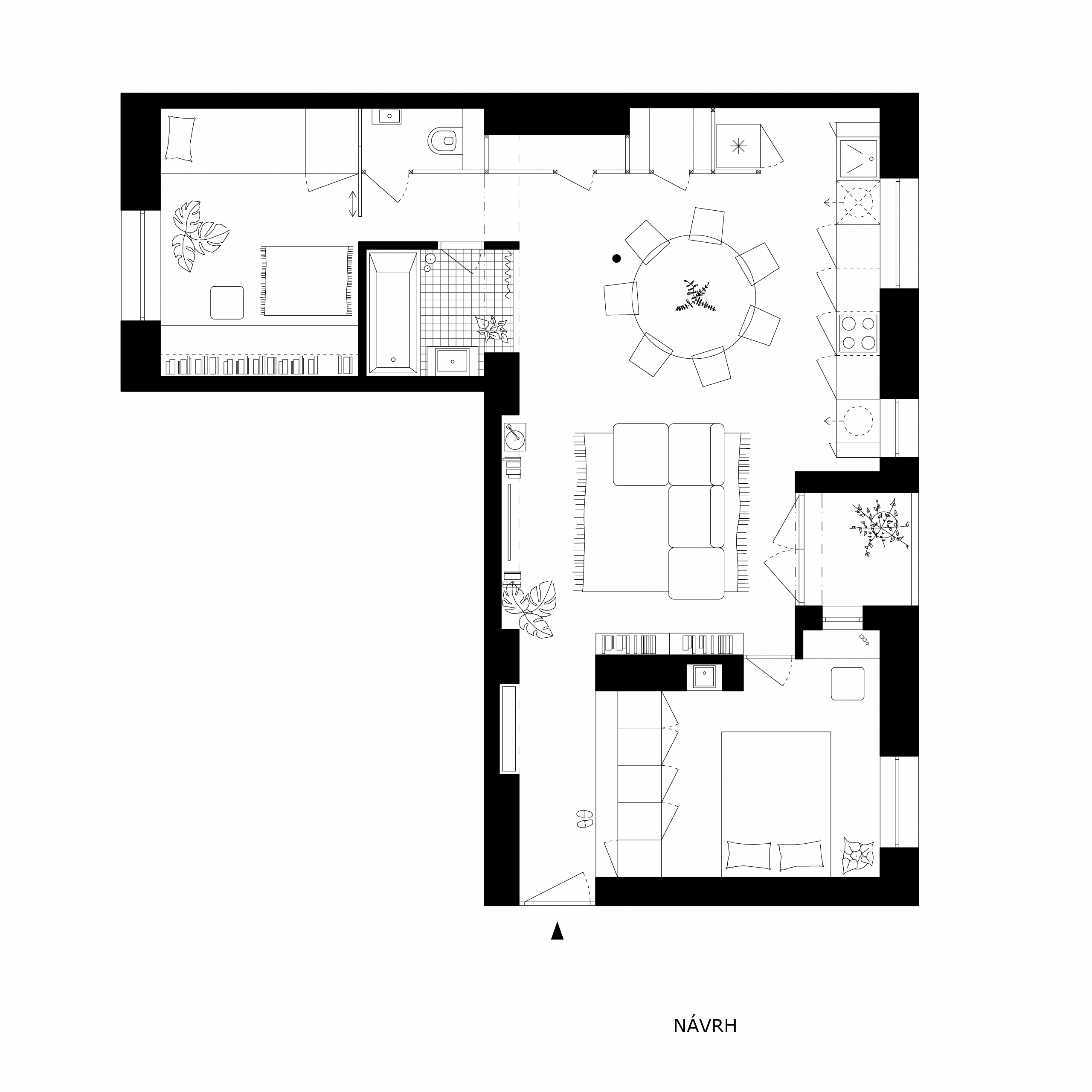 Průzračný byt s pastelovými odstíny