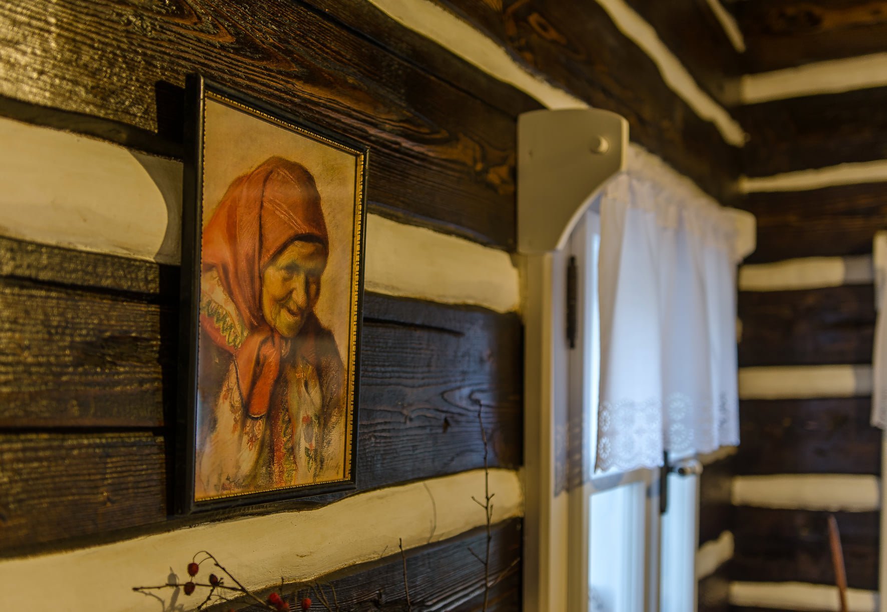 Půvabná roubenka s plastovým šindelem