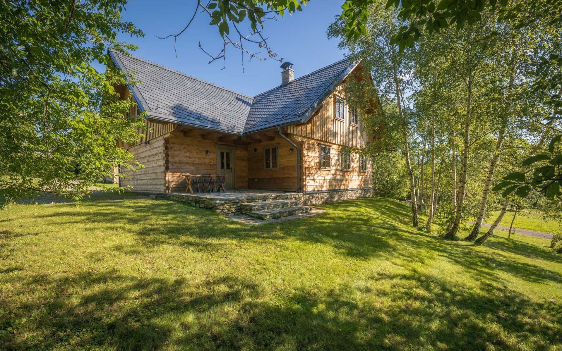 Půvabná roubenka v Jeseníkách