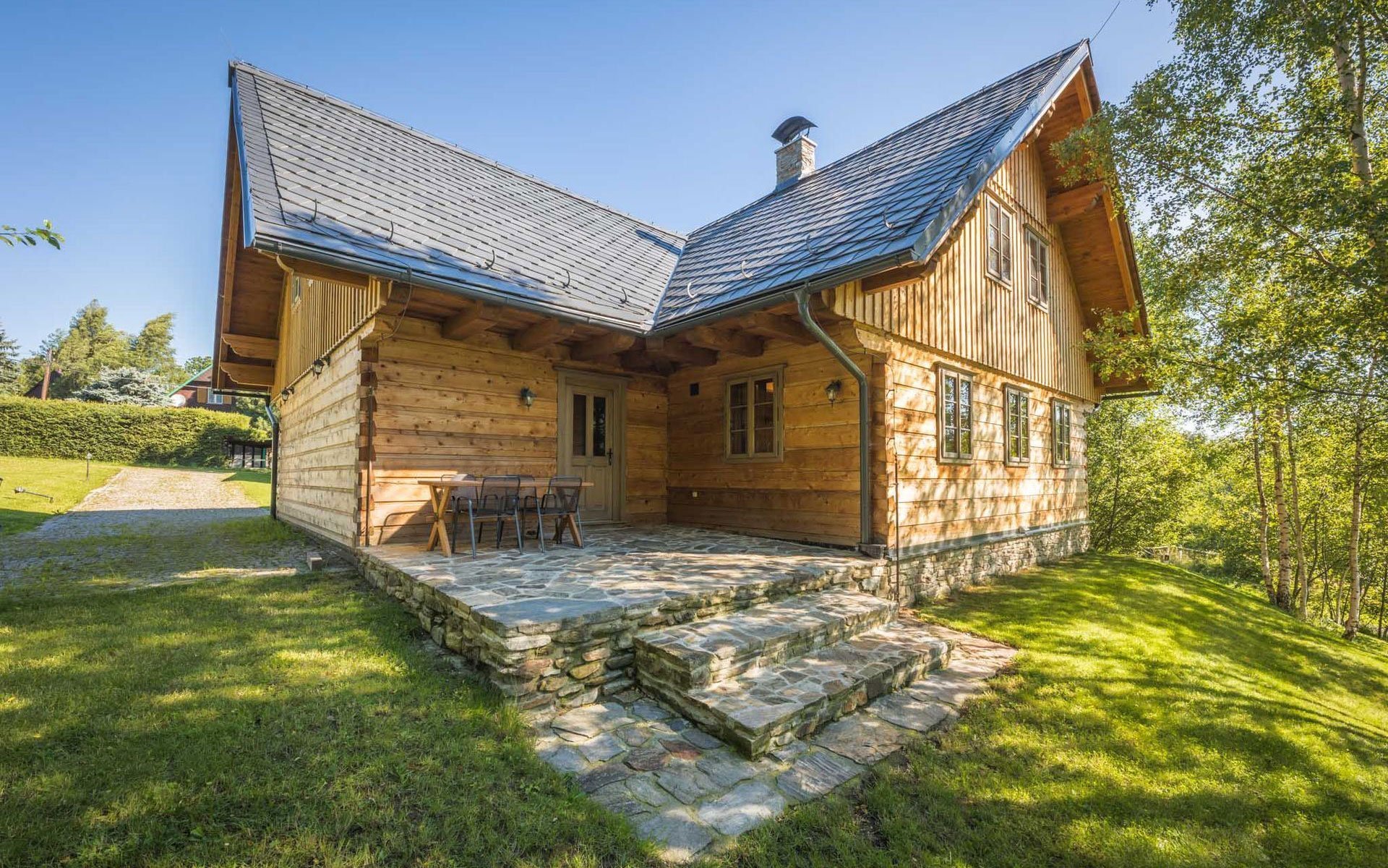 Půvabná roubenka v Jeseníkách