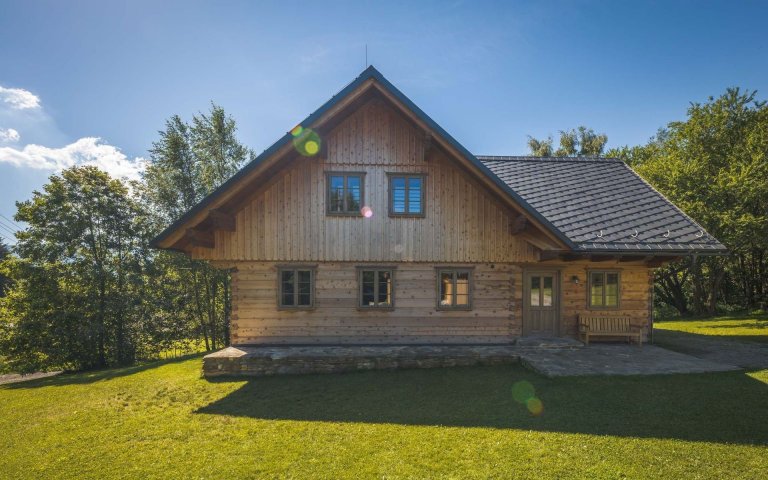 Půvabná roubenka v Jeseníkách