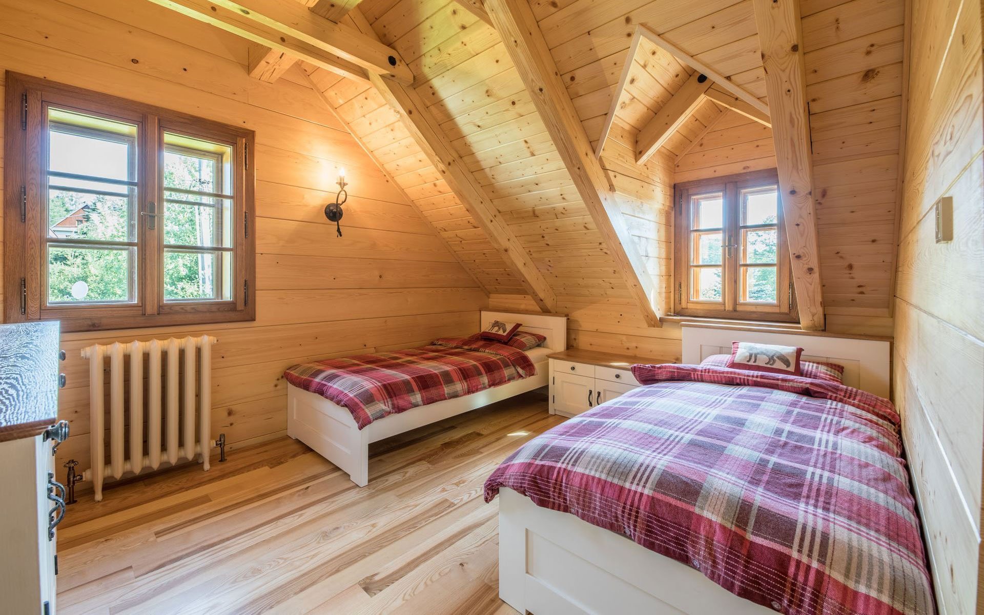 Půvabná roubenka v Jeseníkách