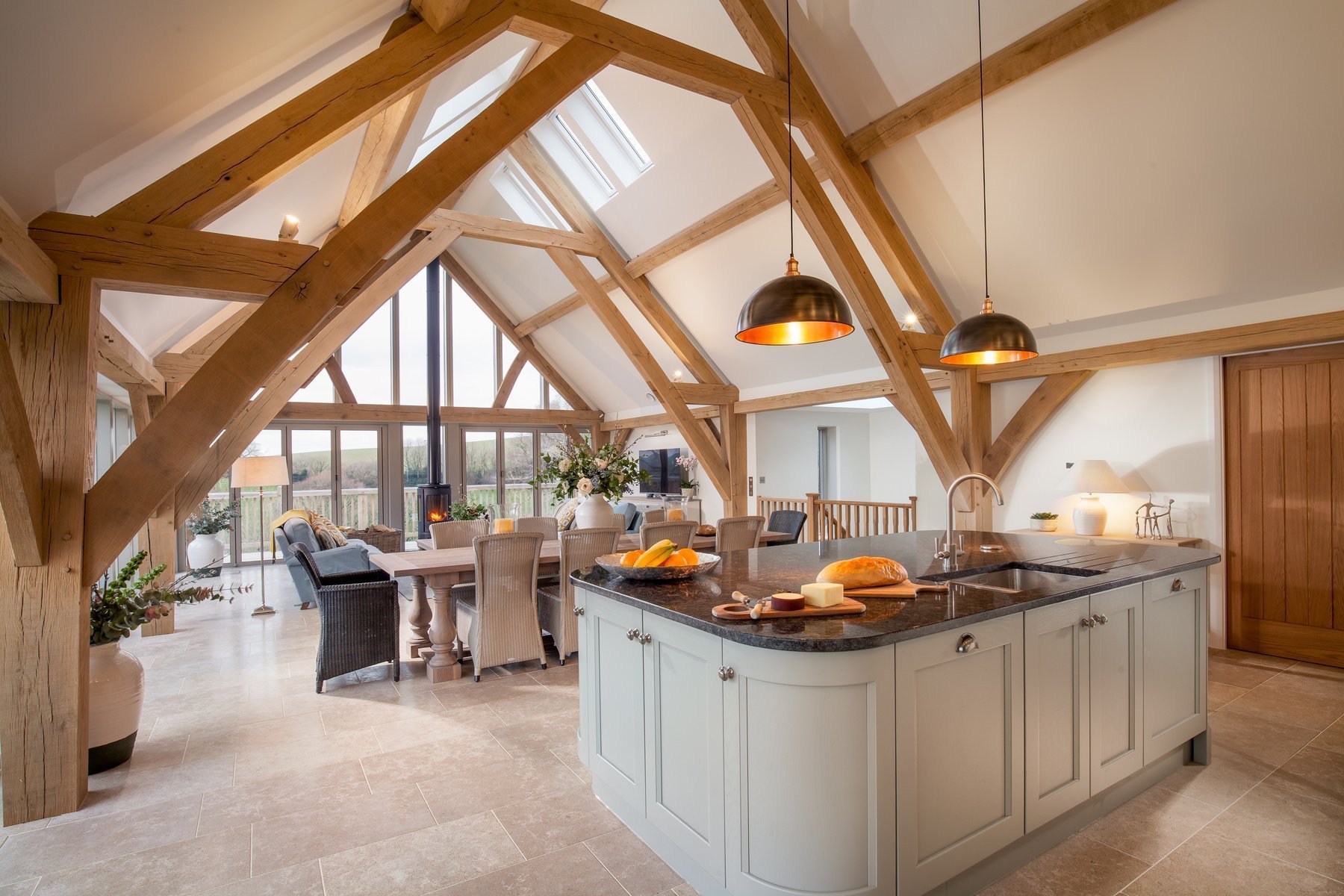 Půvabná stodola ve stráni