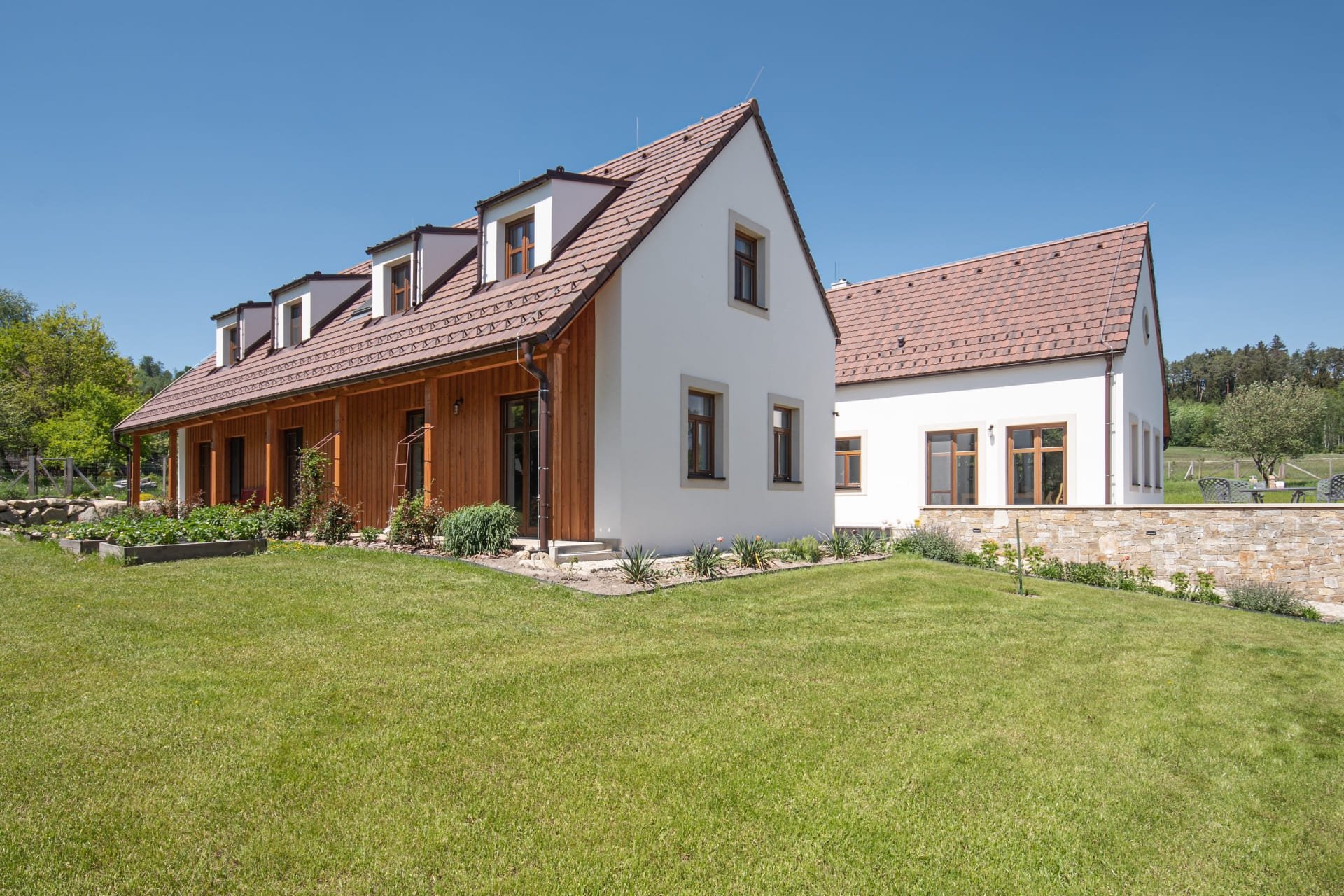 Půvabná venkovská usedlost na Vysočině