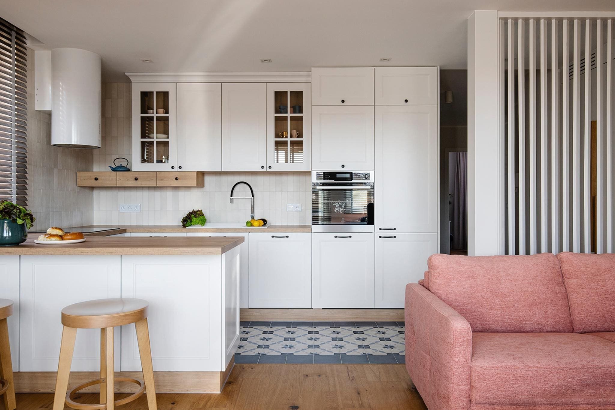 Půvabný interiér v klasickém stylu